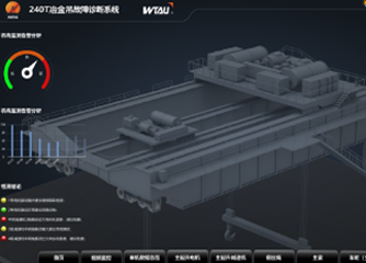 冶金鑄造起重機在線故障診斷系統(tǒng)(電機、減速機、行車輪故障診斷)